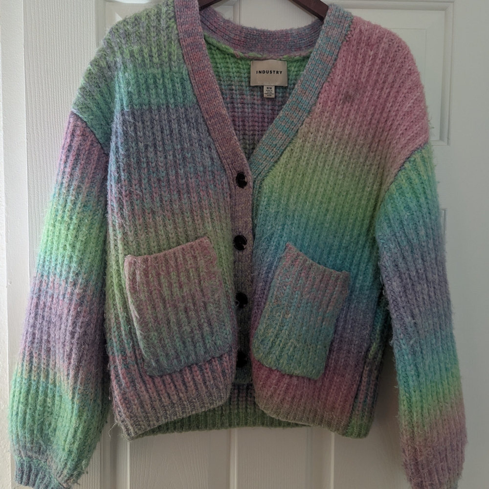 Colorful Gradient Sweater - Picture 2 of 7